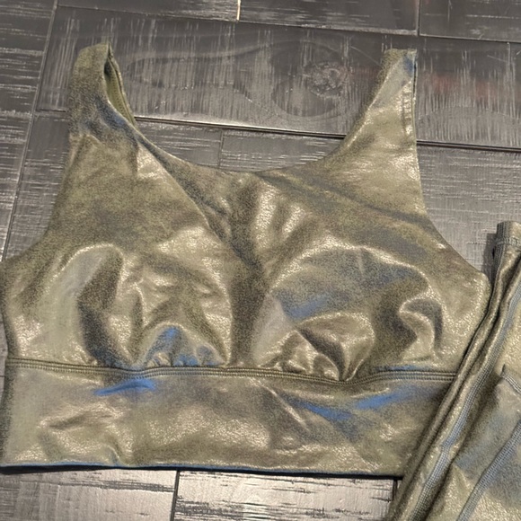 Offline by Aerie Green Faux Leather Set - Picture 3 of 6